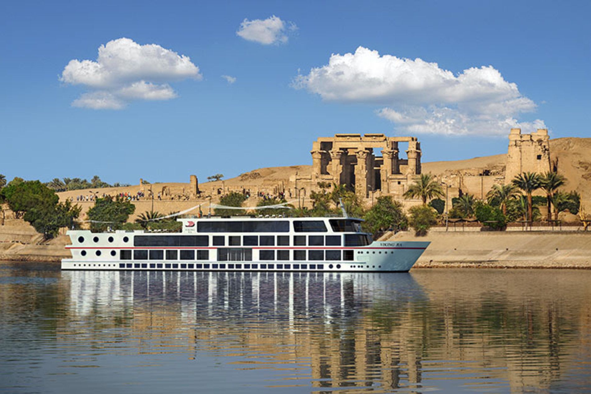 A photo of the Viking Ra cruise ship